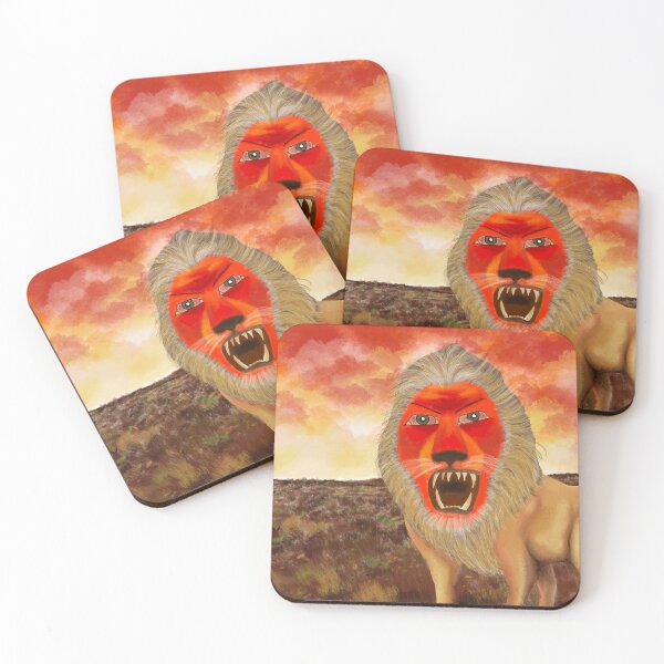 Item preview, Enraged Lion designed and sold by Helen Kay.