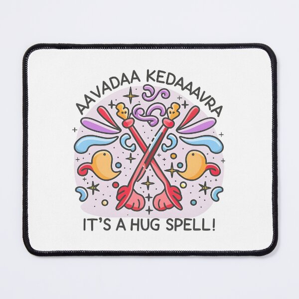 Item preview, Magical Wand: Avada Kedavra, just kidding, it's a hug spell! designed and sold by Dungeon-Depot.