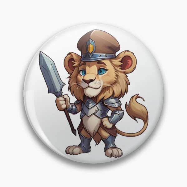 Item preview, Cute lion squad stickers designed and sold by Genali.