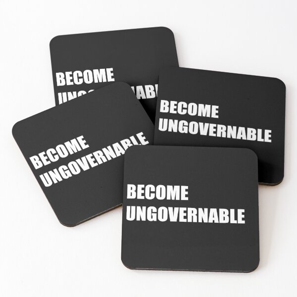 Item preview, Become Ungovernable designed and sold by Lucas Meyer.