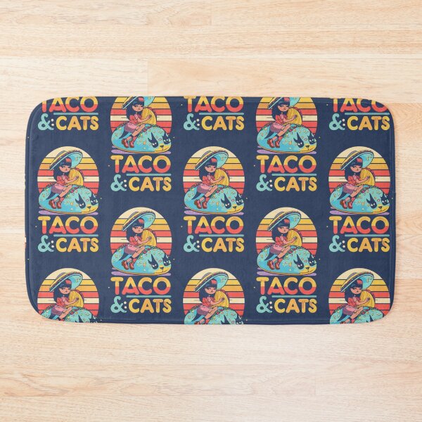 Item preview, taco and cats v73 designed and sold by FenwickDesign99.