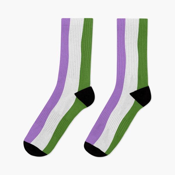 Item preview, Vertical Repeating Genderqueer Pride Flag Pattern designed and sold by LiveLoudGraphic.