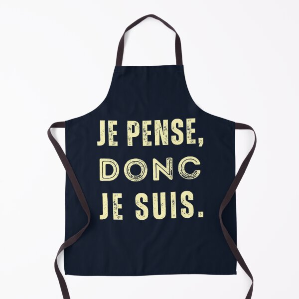 Aperçu de l'œuvre Citation René Descartes : Je pense, donc je suis. créée et vendue par artbleed.