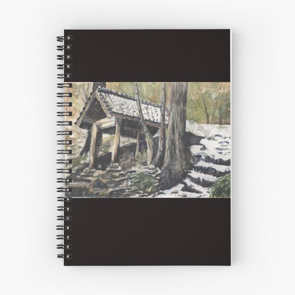 Item preview, Chusen-ji Temple Grounds, Spring Snow designed and sold by Monica Nakayama.