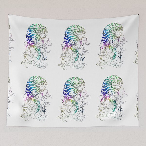 Item preview, Technicolored Tiger designed and sold by Riccivela.
