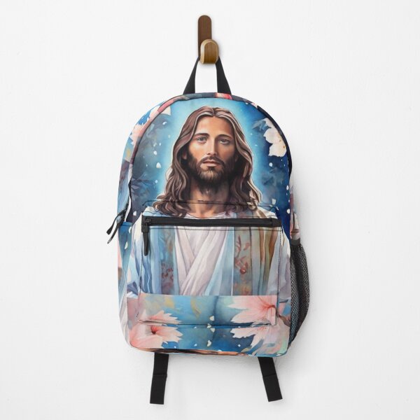 Item preview, Jesus in dreamy cherry blossom forest designed and sold by Warih.