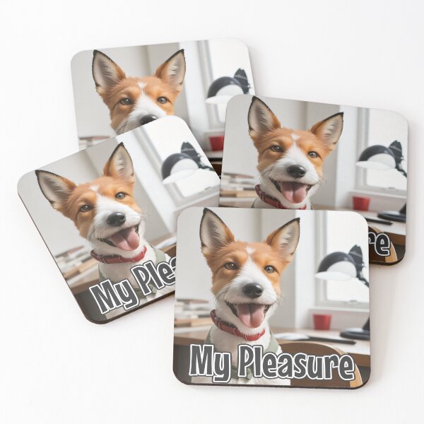 Item preview, AI-Generated Dog 02 "My pleasure" designed and sold by Cliff-Qi.