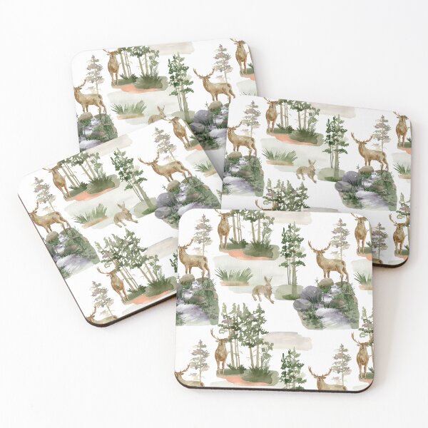 Item preview, Watercolor forest designed and sold by tapilipa.