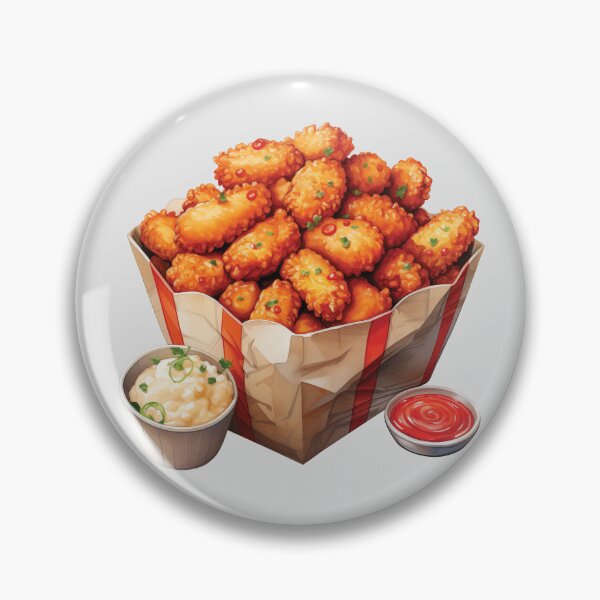 Item preview, Popcorn Chicken With Sauce designed and sold by Alicia Chee.