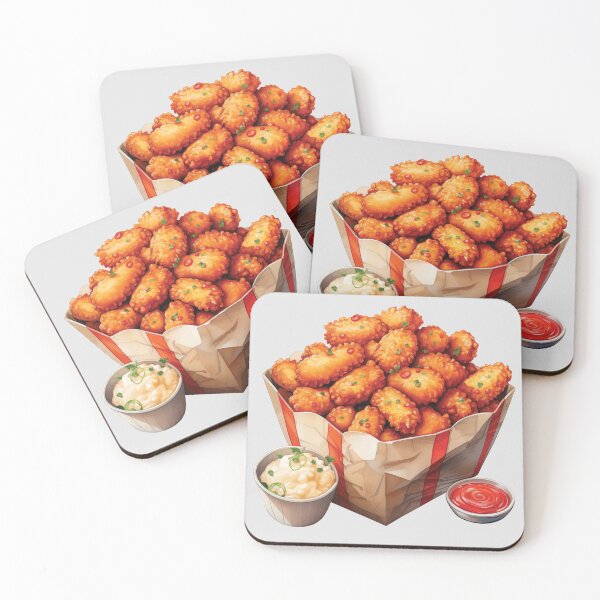 Item preview, Popcorn Chicken With Sauce designed and sold by Alicia Chee.