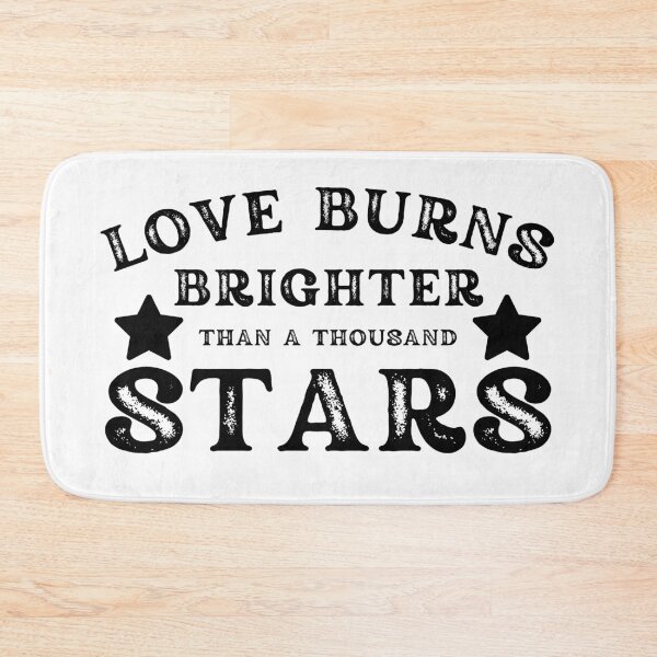 Item preview, Love burns brighter than a thousand stars. designed and sold by Haute-Modiste.