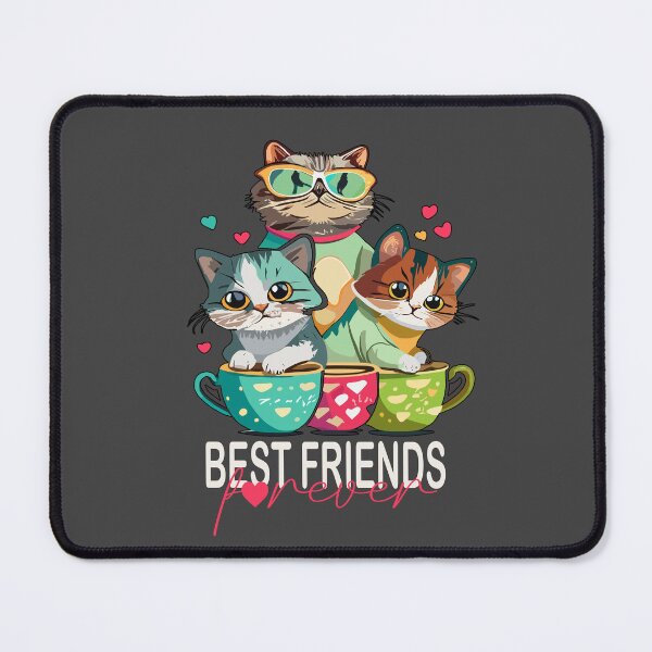 Item preview, Best Friends Forever Cats designed and sold by Verycutethings.