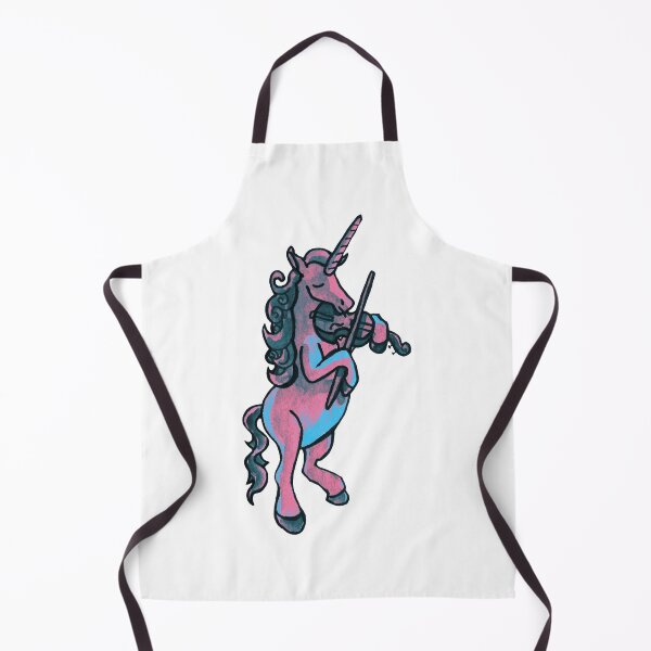 Item preview, Unicorn Plays Violin in the Heart of the City designed and sold by Katie Atkin.