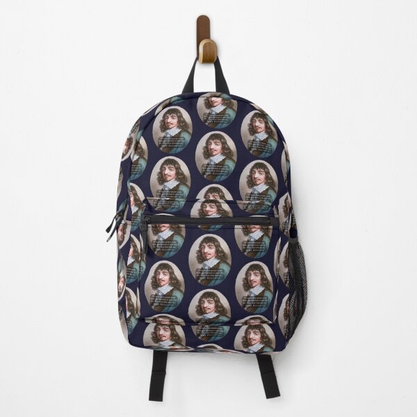 Item preview, René Descartes portrait and quote: To know what people really think, pay attention to what they do, rather than what they say. designed and sold by artbleed.