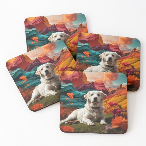 Item preview, Abstract Dog Serenity designed and sold by Enchanting Art Vista.