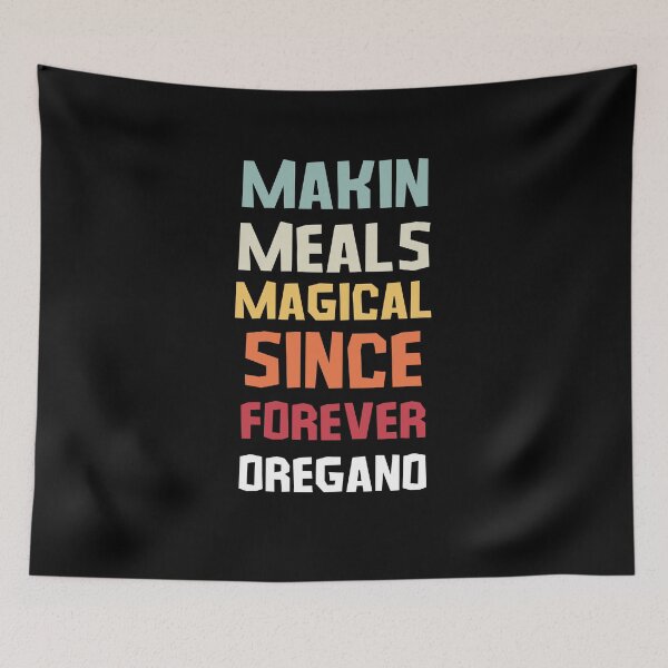 Item preview, OREGANO - Makes meals magical forever designed and sold by GartenIdeen.