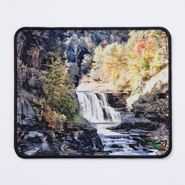 Item preview, Letchworth Lower Waterfall designed and sold by CampfireCove.