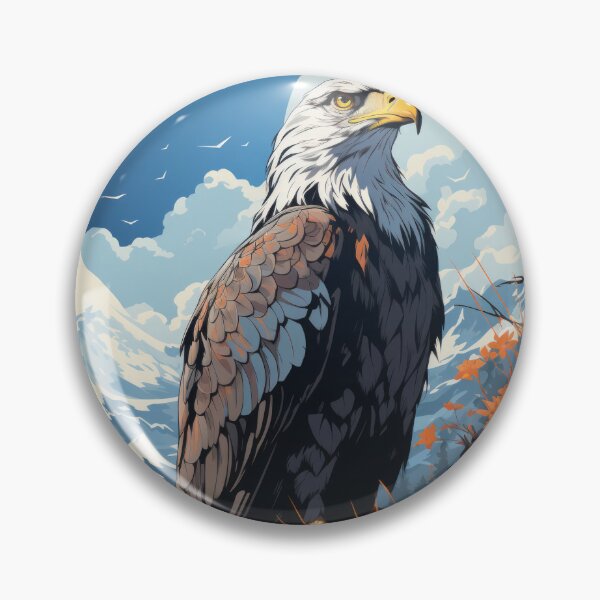 Item preview, Majestic Eagle: Drawn Elegance designed and sold by Piotrek0001.