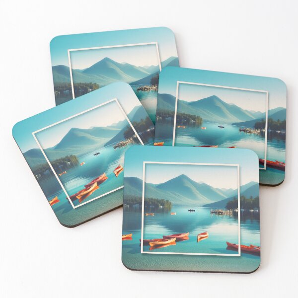 Item preview, Serene Summer at Lake Placid designed and sold by FIYARO.