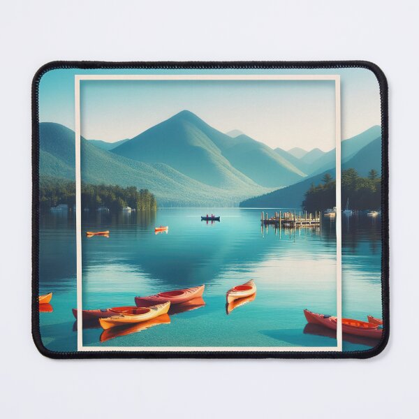 Item preview, Serene Summer at Lake Placid designed and sold by FIYARO.