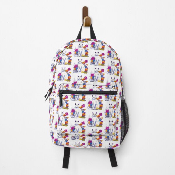 Item preview, Lotus Dreams: Cat in Colorful Bloom 4 designed and sold by Tom-Johnson.