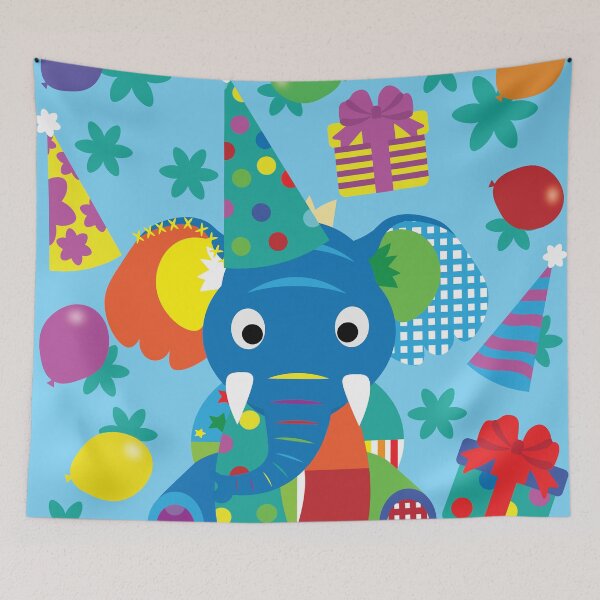 Item preview, Happy Birthday Elephant  designed and sold by smalladventures.