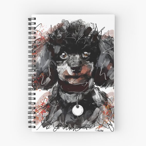 Item preview, Black Toy Poodle designed and sold by TraceyMackieArt.