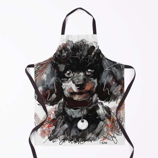 Item preview, Black Toy Poodle designed and sold by TraceyMackieArt.