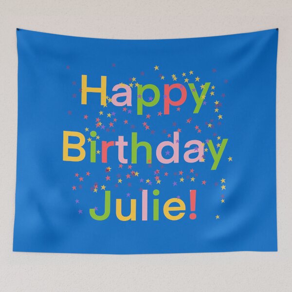 Item preview, Happy Birthday Julie designed and sold by Victoria Rose.
