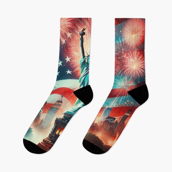 Item preview, Fireworks at the Statue of Liberty designed and sold by FIYARO.