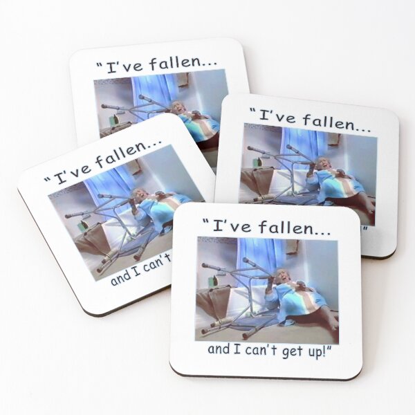 Item preview, "I'VE FALLEN... AND I CAN'T GET UP!" designed and sold by skeletons-lair.