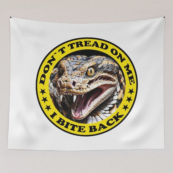 Item preview, Do not Tread on Me; Rattlesnake;  designed and sold by StickerApe.