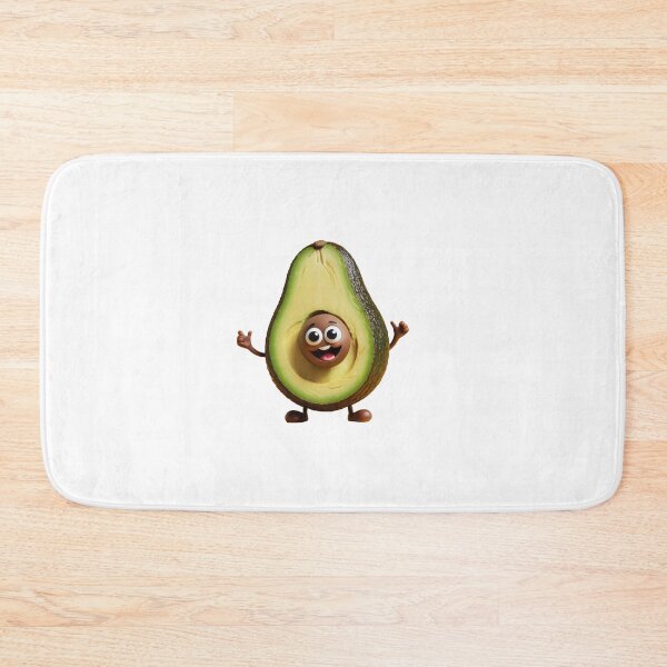 Item preview, Happy Avocado Character - A Fun Representation of Healthy Eating designed and sold by DotsAndDesigns.