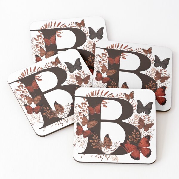 Item preview, Letter B with butterflies designed and sold by Shinery2023.
