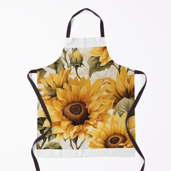Item preview, Sunflower Tile 30: Golden Orb of Summer Joy in Towering Petals of Radiance designed and sold by TheBrainArt.