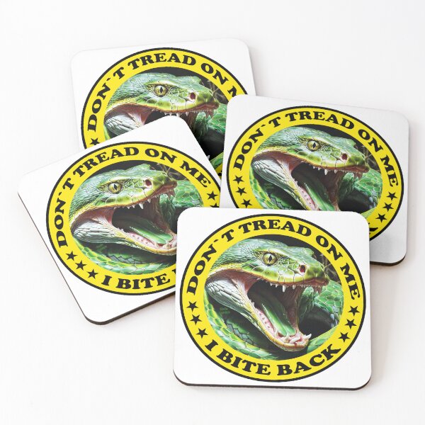 Item preview, Do not Tread on Me; Green Snake;  designed and sold by StickerApe.