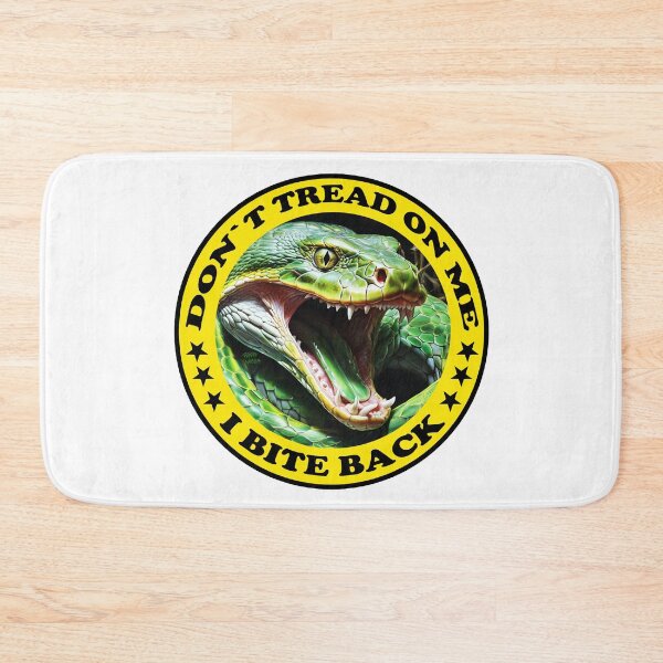 Item preview, Do not Tread on Me; Green Snake; designed and sold by StickerApe.