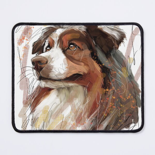 Item preview, Aussie Shepherd designed and sold by TraceyMackieArt.