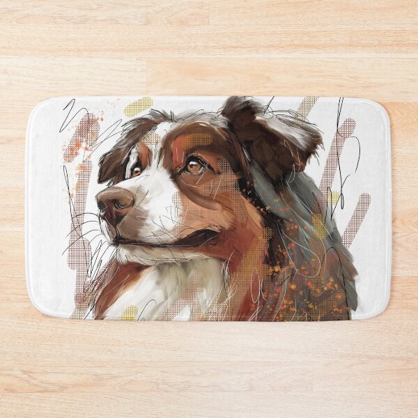 Item preview, Aussie Shepherd designed and sold by TraceyMackieArt.