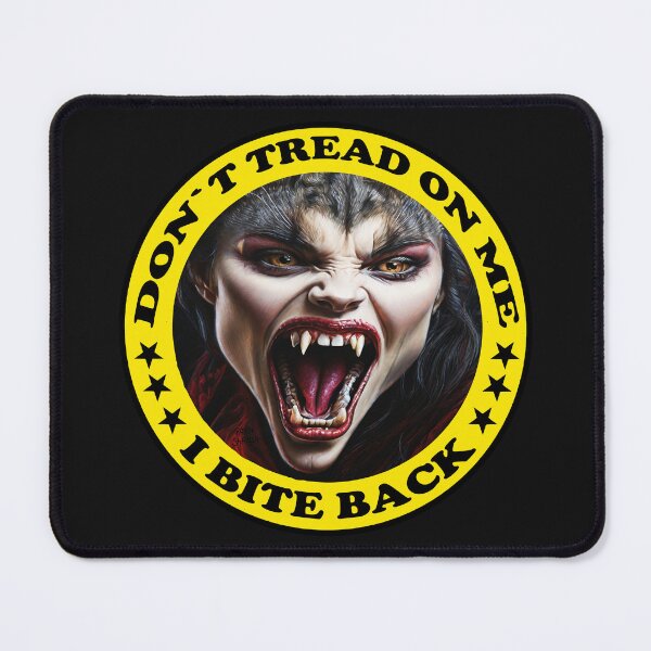 Item preview, Do not Tread on Me; Vampiress; designed and sold by StickerApe.
