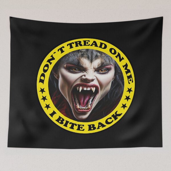 Item preview, Do not Tread on Me; Vampiress;  designed and sold by StickerApe.
