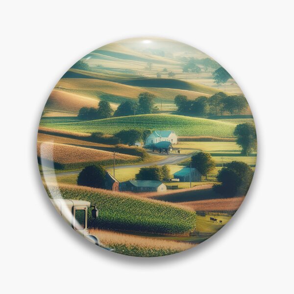 Item preview, Peaceful Amish Countryside designed and sold by FIYARO.