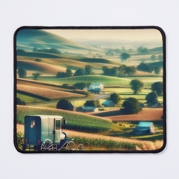 Item preview, Peaceful Amish Countryside designed and sold by FIYARO.
