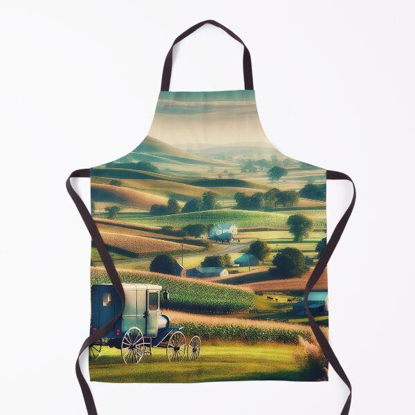 Item preview, Peaceful Amish Countryside designed and sold by FIYARO.