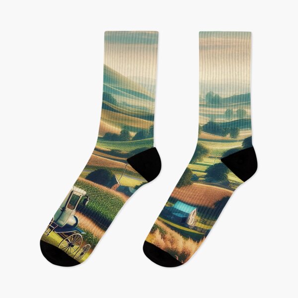 Item preview, Peaceful Amish Countryside designed and sold by FIYARO.