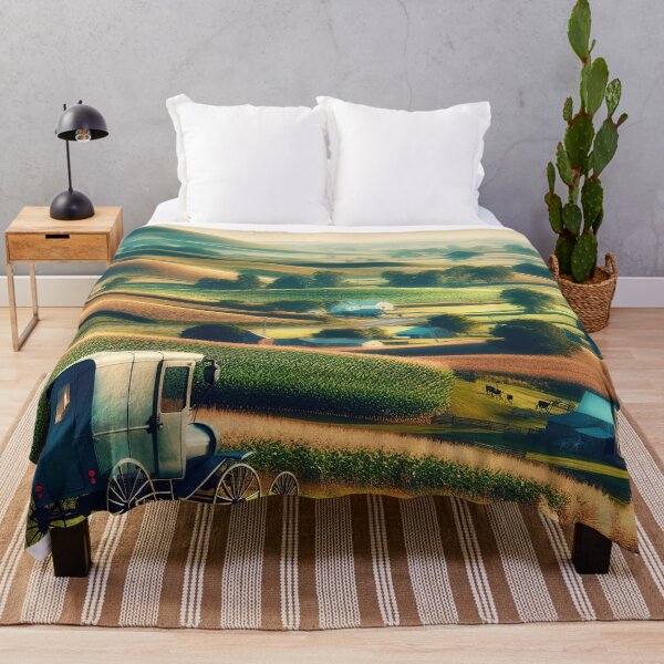 Item preview, Peaceful Amish Countryside designed and sold by FIYARO.
