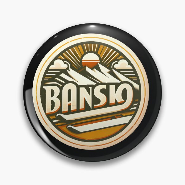 Item preview, Vintage Bansko Ski Resort Funny Gifts designed and sold by BadhbhArt.