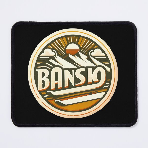 Item preview, Vintage Bansko Ski Resort Funny Gifts designed and sold by BadhbhArt.