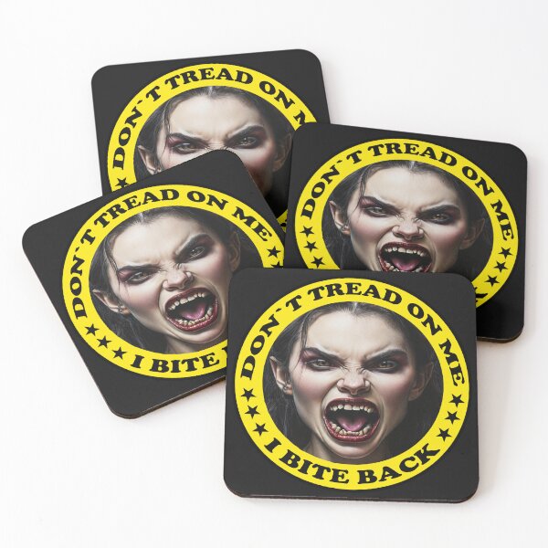Item preview, Do not Tread on Me; Vampiress;  designed and sold by StickerApe.