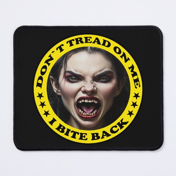 Item preview, Do not Tread on Me; Vampiress; designed and sold by StickerApe.